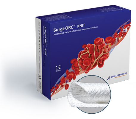 Surgi-ORC® (окислена регенерована целюлоза) Плетена, 5.1X 7.6 см(cm) №1, Aegis-lifesciences, Індія, арт. SOK-0203